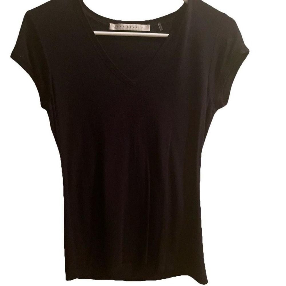 he Max Studio Cap Sleeve Shirt in size small i